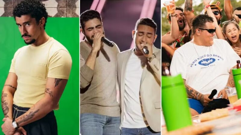 Spotify revela hits e artistas mais ouvidos em 2025; lista do Brasil é dominada por sertanejo, pagode e funk