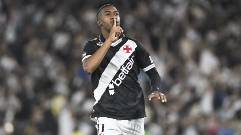 Vasco anuncia a renovação de contrato do atacante Rayan até o fim de 2028
