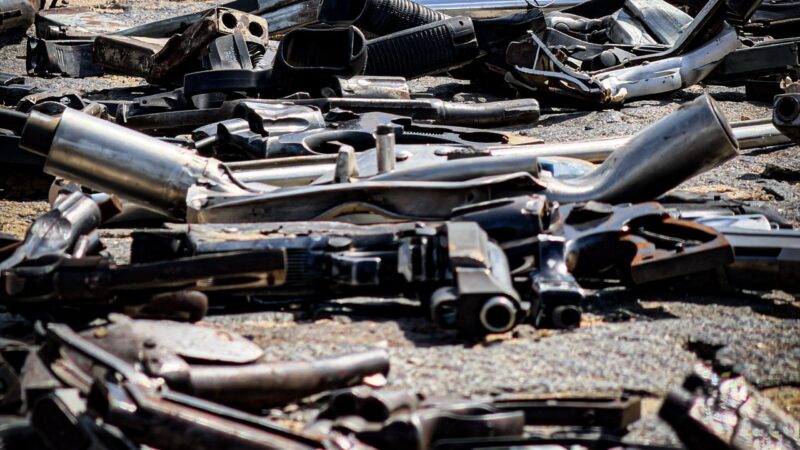 Forças de Segurança apreendem mais de 6 mil armas em 3 anos e desempenho reflete na preservação de vidas