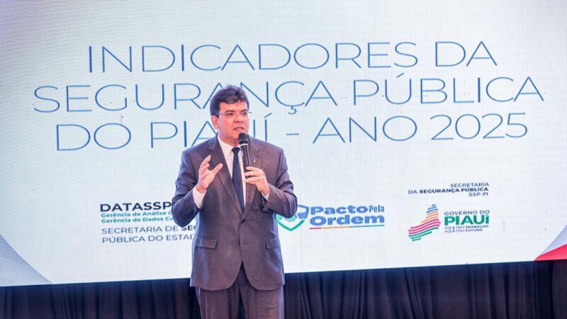 Piauí alcança menor índice de homicídios da última década, revela Relatório da Segurança Pública 2025