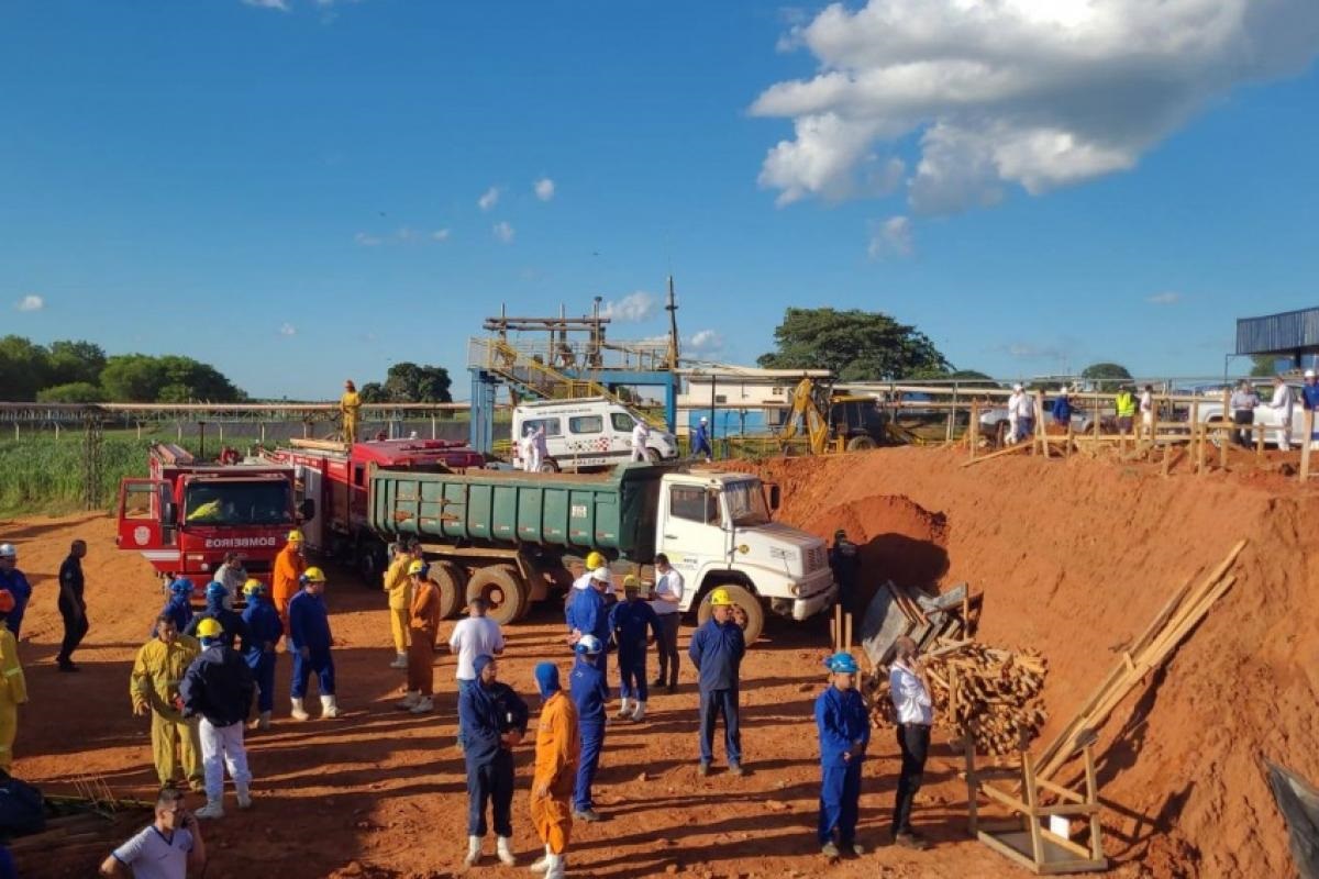 Piauienses morrem soterrados durante obra em frigorífico no interior de São Paulo